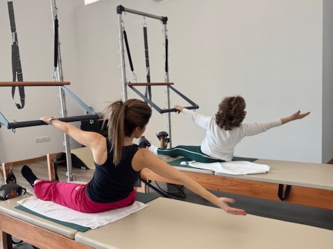 Pilates em Dupla