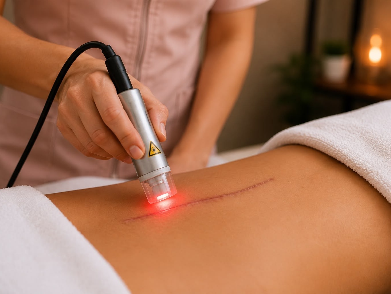 Laserterapia para Cicatrização