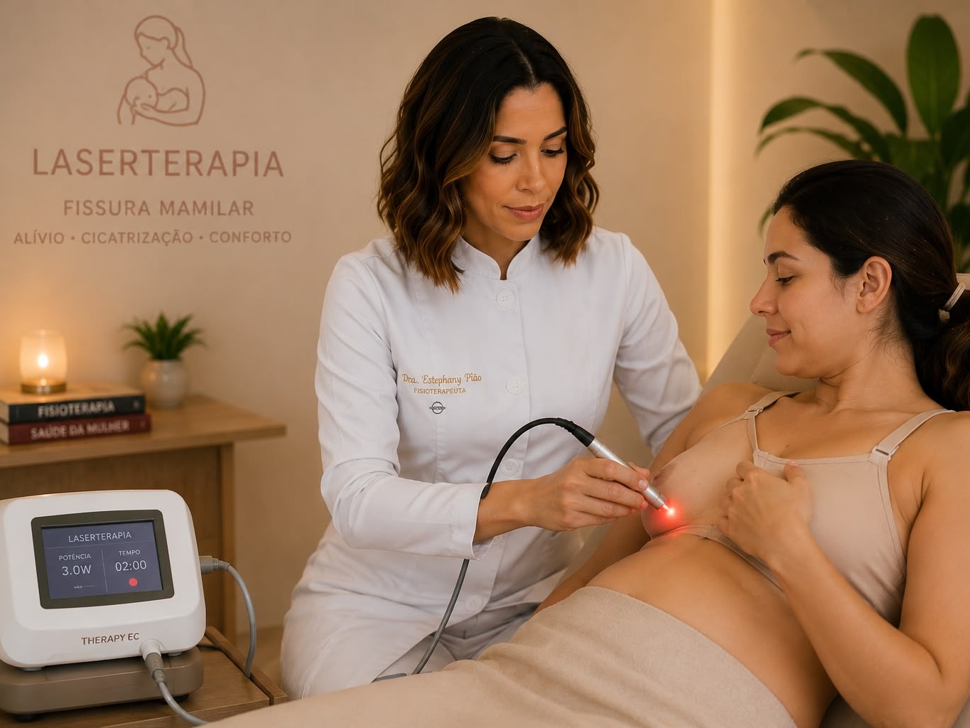 Laser para Amamentação